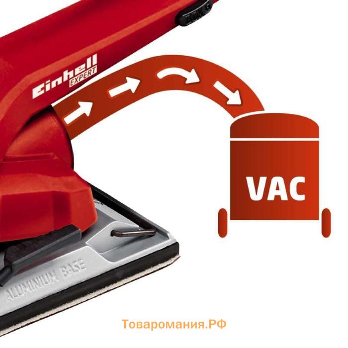 Шлифмашина вибрационная Einhell TE-OS 2520 E, 250 Вт, 230х115 мм, 8500 кол/мин, кейс