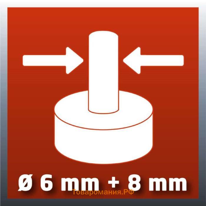 Фрезер Einhell TC-RO 1155 E, 1100 Вт, 30х55 мм, 6+8 мм, 11000-30000 об/мин