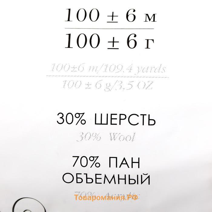 Пряжа "Народная традиция" 30% шерсть 70% акрил 100м/100гр (397-Керамика)