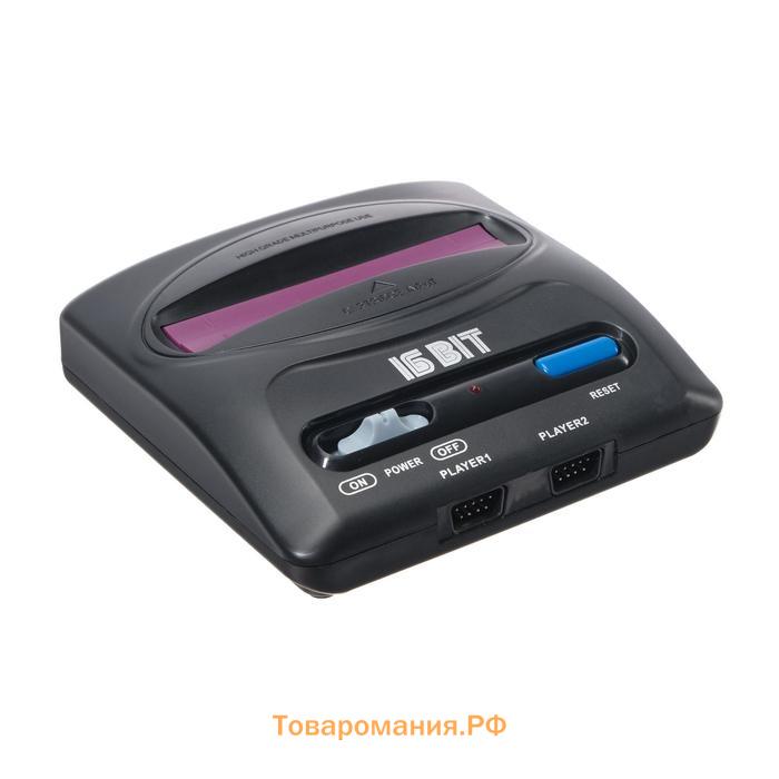 Игровая приставка Magistr Drive 2 lit, 16-bit, 252 игры, 2 геймпада