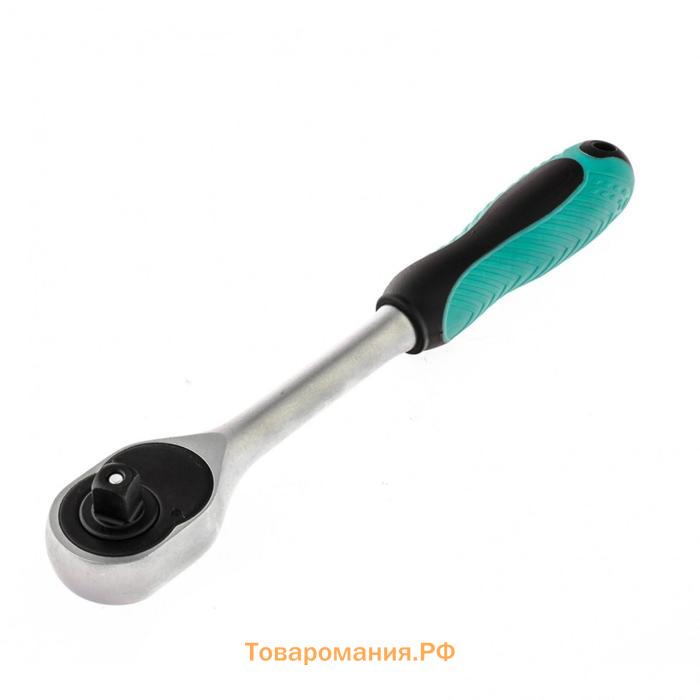 Трещотка Stels 14042, 3/8", 72 зубца, с быстрым сбросом