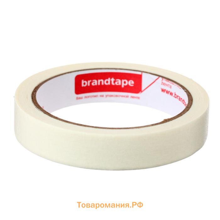 Лента малярная Brandtape, клейкая, 120 мкм, 19 мм х 25 м