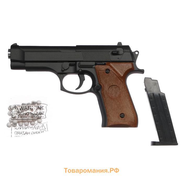 Пистолет страйкбольный "Stalker" Beretta 92 мини, кал. 6мм