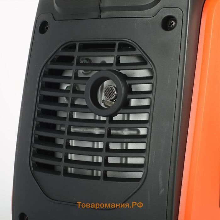 Генератор инверторный PATRIOT 1000i, 4Т, 0.9 кВт, 220 В, 220/12 В, 2.1 л, ручной стартер