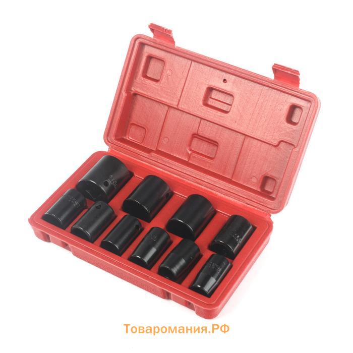 Набор ударных головок PATRIOT NUG 100, 1/2", 10,11,13,14,15,17,19,22,24,27 мм