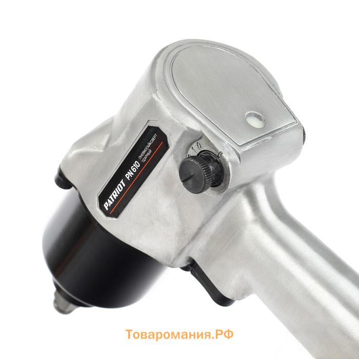 Пневмогайковерт ударный PATRIOT PN 610, патрон 1/2", быстросъем 1/4"  610 Нм