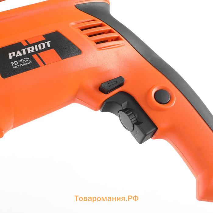 Дрель ударная PATRIOT FD900h, 1050 Вт, 3000 об/мин, 48000 уд/мин, max 16 мм, ключевой патрон