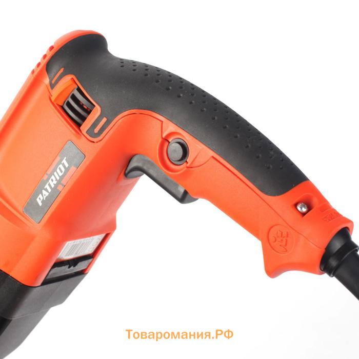 Перфоратор PATRIOT THEONE RH262, 820 Вт, 2.9 Дж, 1300 Об/мин, 5500 уд/мин, SDS+, max 26 мм