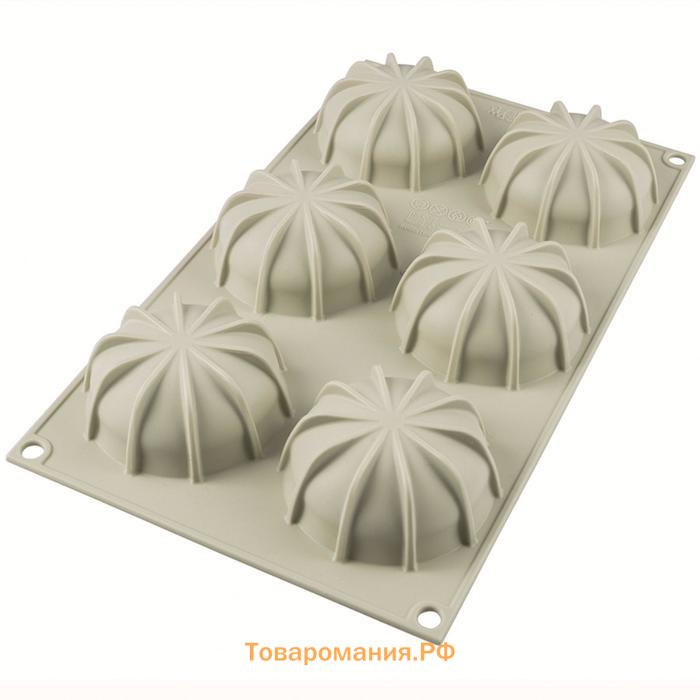 Форма для приготовления пирожных Mini goccia 18×33.6 см, силиконовая