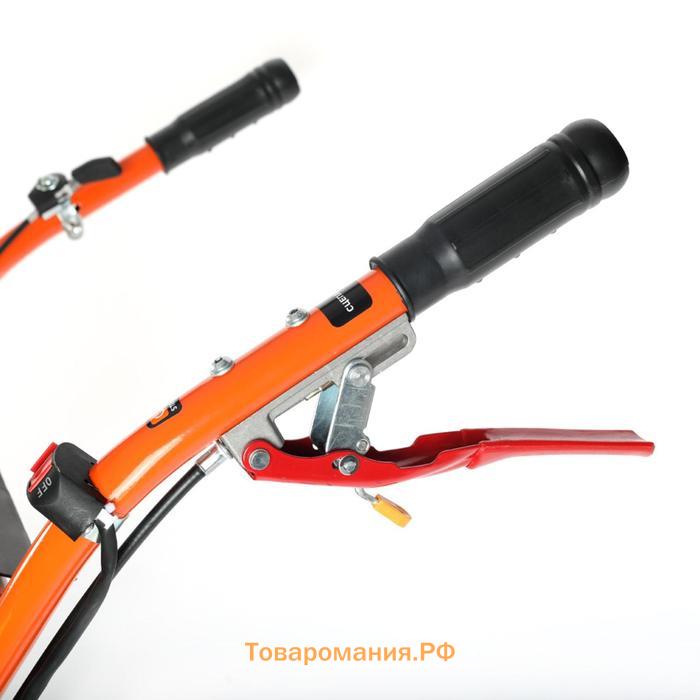 Мотоблок бензиновый PATRIOT УРАЛ M, 7.8 л.с, 5.7 кВт, 6/2 скор., 90х30 см, колеса EXTREME