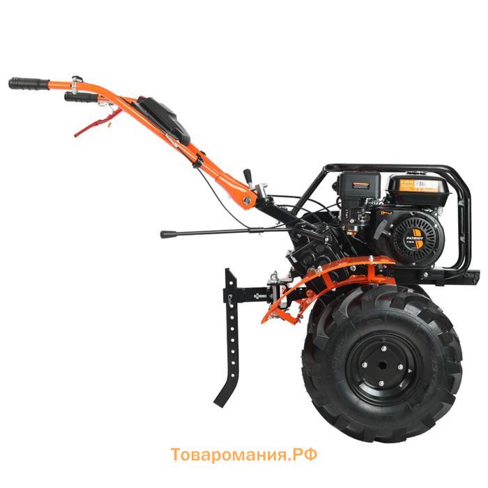 Мотоблок бензиновый PATRIOT УРАЛ M, 7.8 л.с, 5.7 кВт, 6/2 скор., 90х30 см, колеса EXTREME