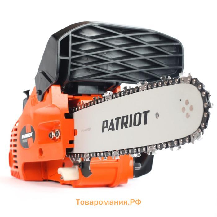 Пила цепная бензиновая PATRIOT PT2512, 970 Вт, 12''/30 см, 3/8, 44 зв., 12500 об/мин