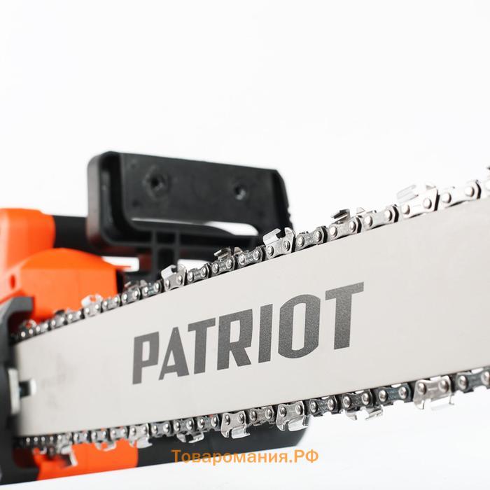 Пила цепная электрическая PATRIOT ESP2418, 2.4 кВт, 18'/45 см, 3/8, 62 зв., плавный пуск