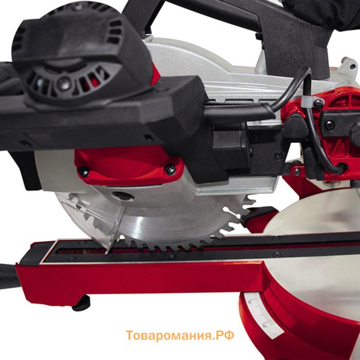 Пила торцовочная Einhell TE-SM 2534 Dual, 1800 Вт, 5100 об/мин, диск 250х30 мм, протяжка