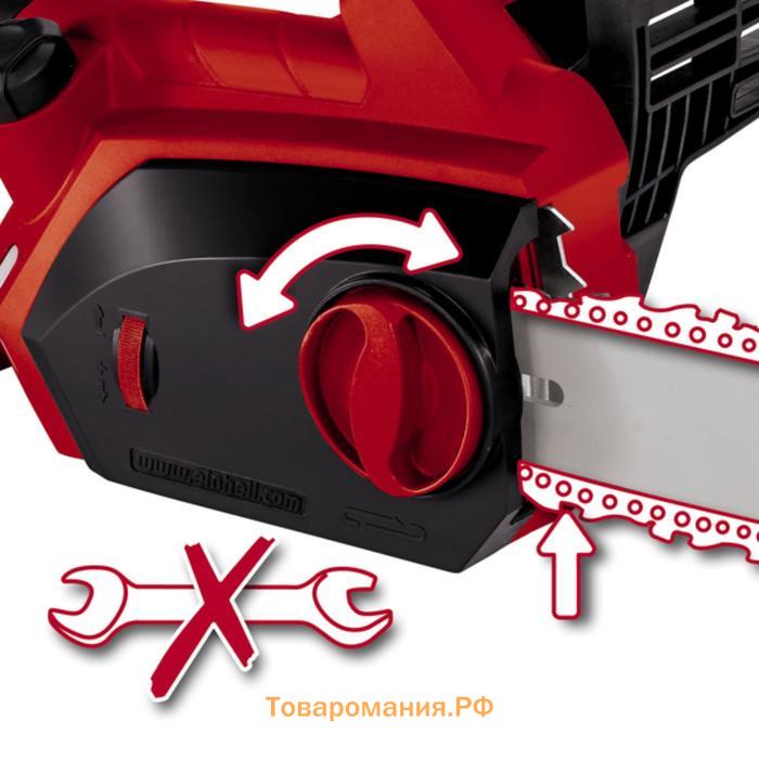 Пила цепная Einhell GH-EC2040, 220-240 В, 2000 Вт, 7800 об/мин, шина 406 мм, цепь 13.5 м/с