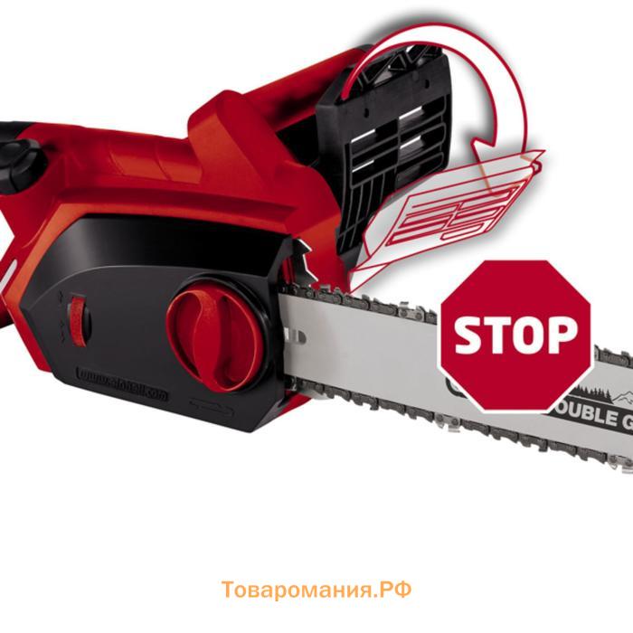 Пила цепная Einhell GH-EC2040, 220-240 В, 2000 Вт, 7800 об/мин, шина 406 мм, цепь 13.5 м/с