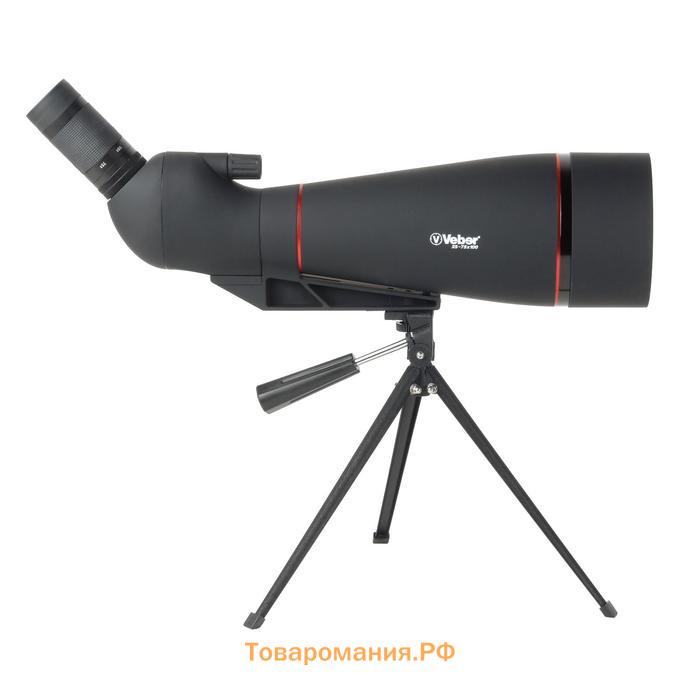 Зрительная труба Veber, 25-75 × 100 Pro, цвет чёрный