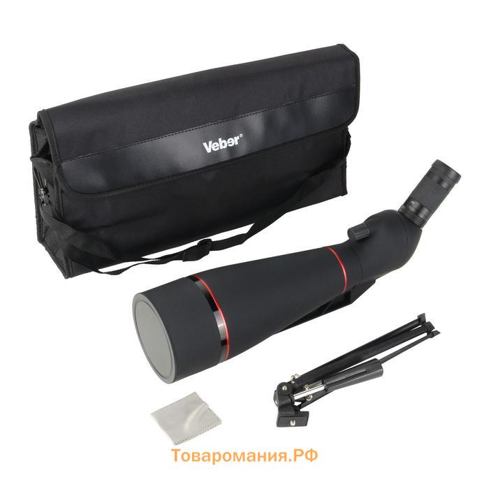 Зрительная труба Veber, 25-75 × 100 Pro, цвет чёрный