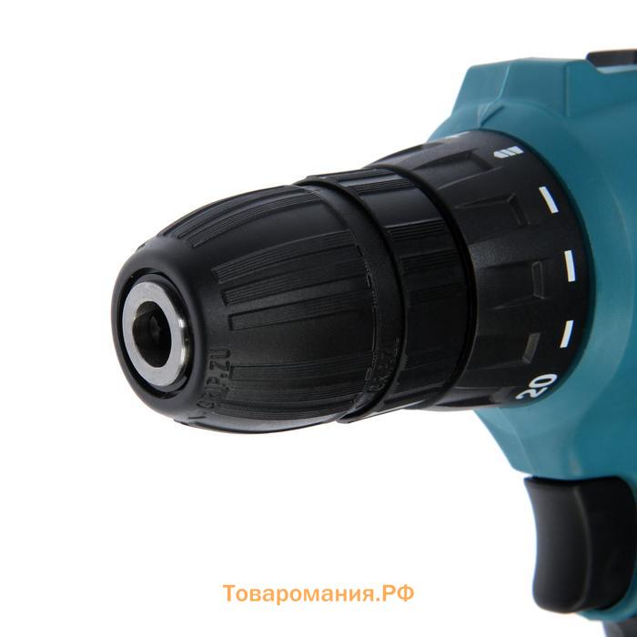 Дрель-шуруповерт сетевая Makita DF0300, 320 Вт, 2 скорости, 450/1500 об/мин, 56 Нм, реверс