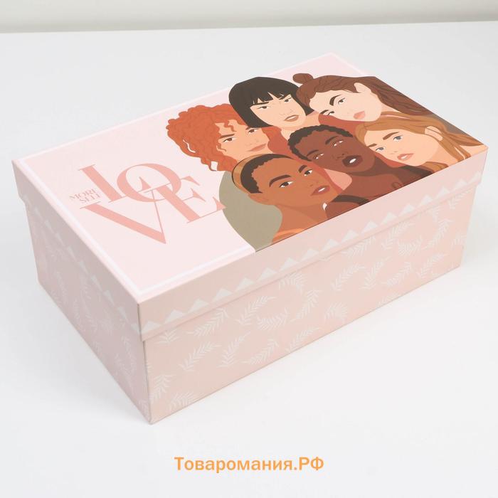 Набор коробок 6 в 1, упаковка подарочная, «Love», 32.5 х 20 х 12.5 см‒20 х 12.5 х 7.5 см