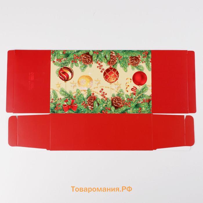 Сборная коробка‒конфета «Советская», 14 х 22 х 8 см, Новый год