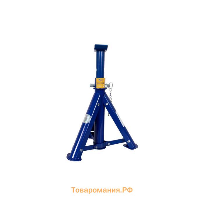 Набор для замены колеса с домкратом KRAFT KT703040, 1.5 т, кейс 105-390 мм, 1/2", упоры