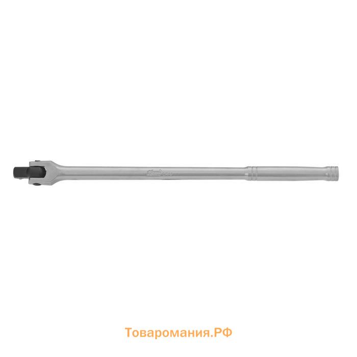 Набор для замены колеса с домкратом KRAFT KT703042, 3 т, кейс 255-390 мм, 1/2", упоры