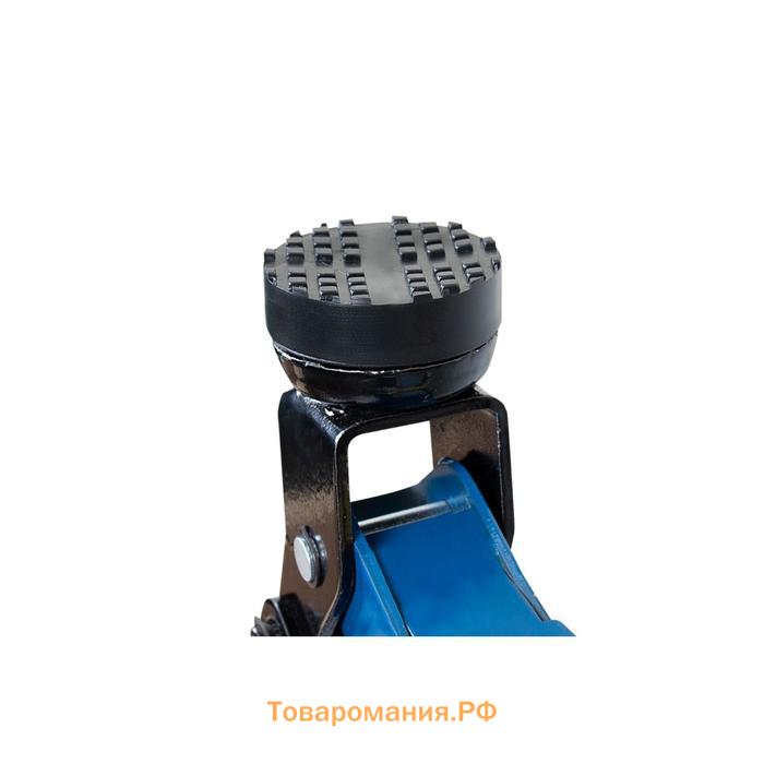 Набор для замены колеса с домкратом KRAFT KT703042, 3 т, кейс 255-390 мм, 1/2", упоры