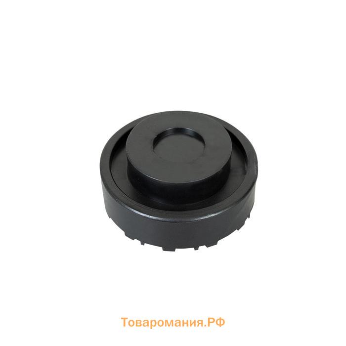 Набор для замены колеса с домкратом KRAFT KT703042, 3 т, кейс 255-390 мм, 1/2", упоры