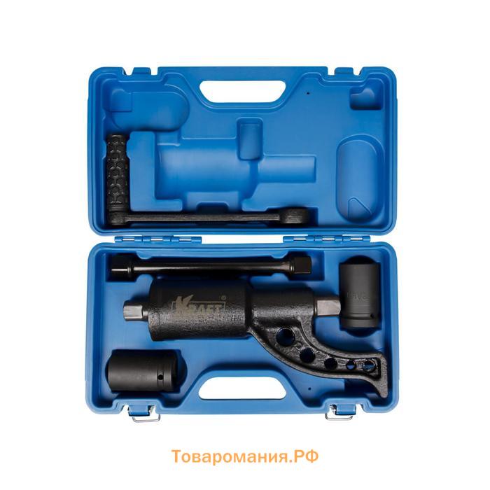 Гайковерт механический KRAFT KT 705039, 1", 3800 Нм, с головками 32, 33 мм