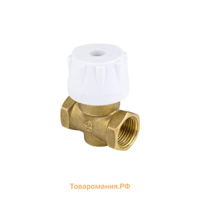 Кран Aquasfera 1060-02, 3/4", PN 10, двойной, регулирующий