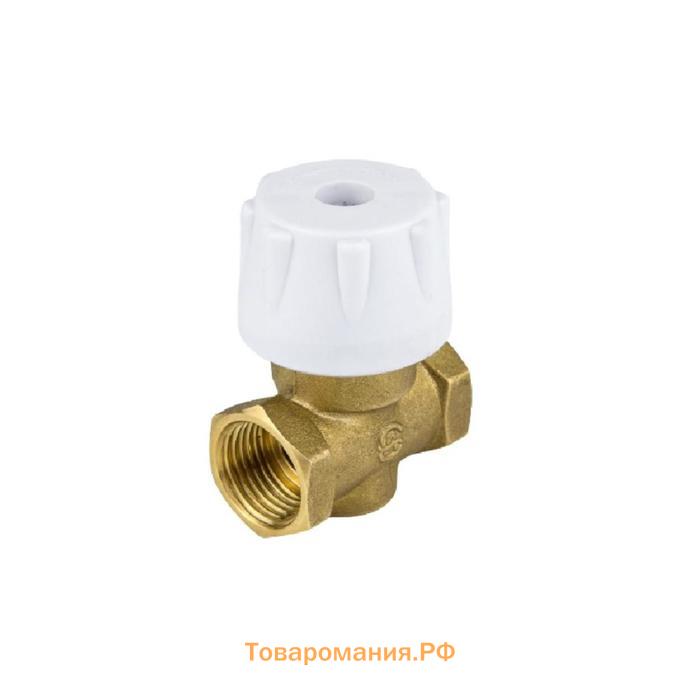 Кран Aquasfera 1060-02, 3/4", PN 10, двойной, регулирующий