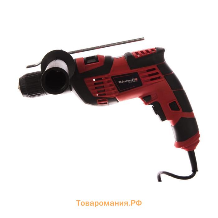 Дрель ударная Einhell TC-ID720/1E, 220 В, 720 Вт, 2800 об/мин, 44800 уд/мин, d=1.5-13 мм