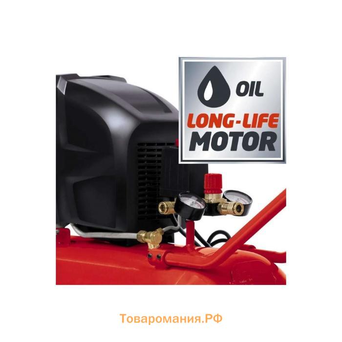 Компрессор Einhell TE-AC 270/50/10, 220 В, 1800 Вт, 50 л, 10 бар, масляный