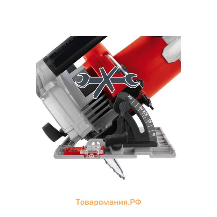 Пила циркулярная Einhell TE-CS 190/1, 220 В, 1500 Вт, 6000 об/мин, диск d=190х30 мм