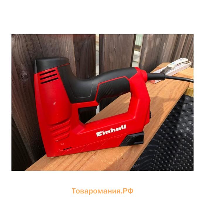 Степлер электрический Einhell TC-EN20E, 20 уд/мин, скобы 6-14х11х0.75 мм, гвозди 14х1.27 мм