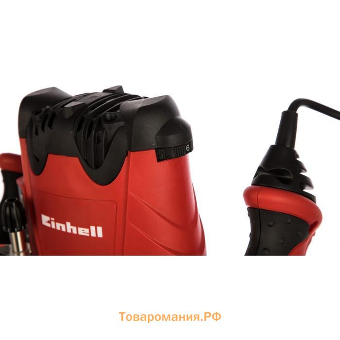 Фрезер Einhell TE-RO1255E, 220 В, 1200 Вт, 11000-30000 об/мин, 55 мм, цанга 6+8 мм