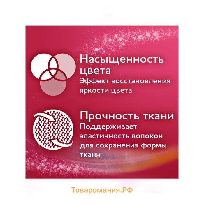 Жидкое средство для стирки Ласка «Сияние цвета», гель для разноцветных тканей, 1 л