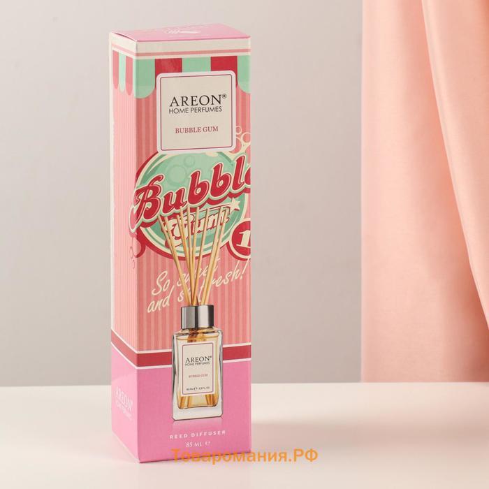 Диффузор ароматический для дома Areon Sticks, 85 мл, "Bubble Gum"