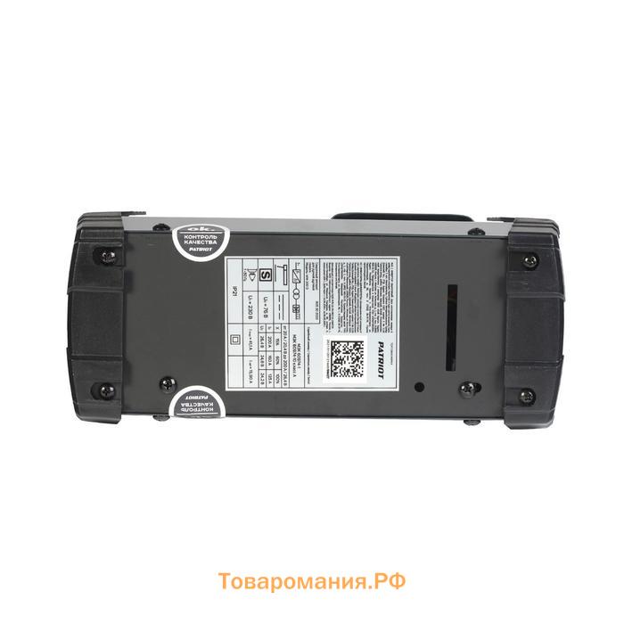 Аппарат сварочный инверторный Patriot WM200D, 220 В, 9.1 кВт, 20-200 А, электроды 1.6-5 мм