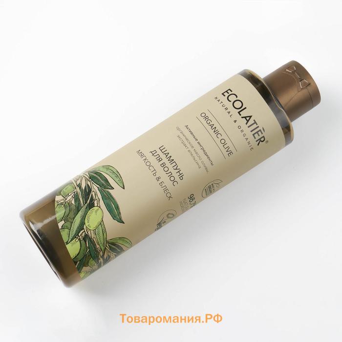 Шампунь для волос Ecolatier Green «Мягкость & Блеск», 250 мл