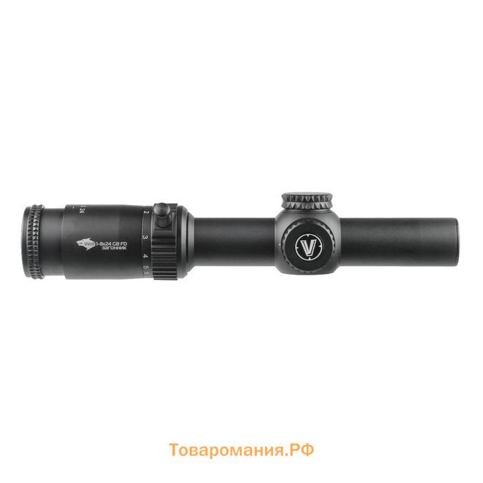 Прицел оптический Veber Wolf, 1-8x24 GB FD, загонник