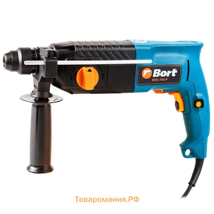 Перфоратор Bort BHD-700-P горизонтальный, 700 Вт, SDS+