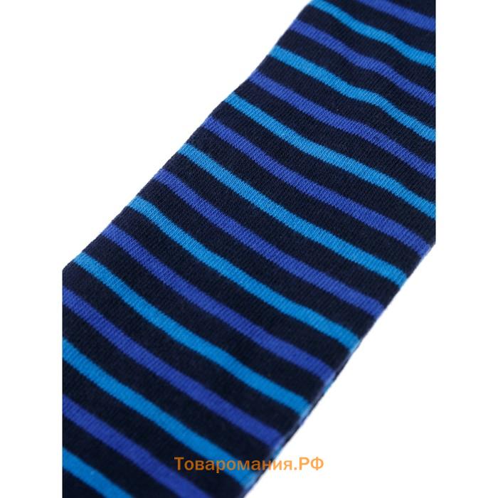 Колготки для мальчика, рост 110-116 см, цвет тёмно-синий