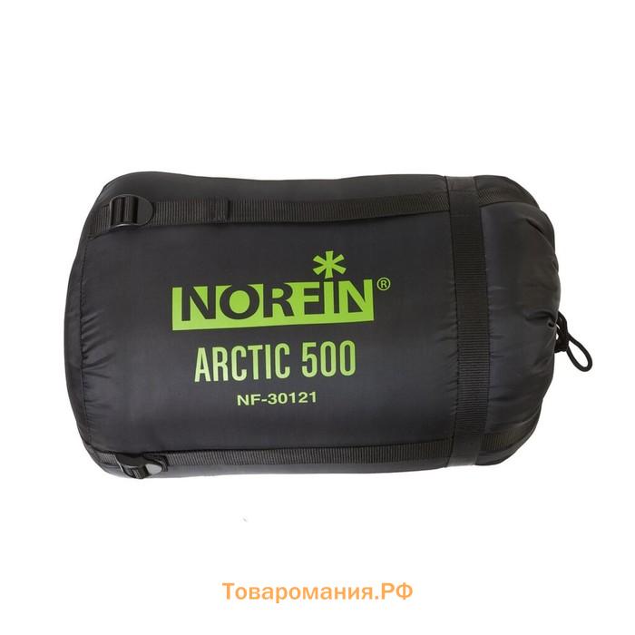 Спальный мешок Norfin Arctic 500, кокон, 1 слой, левый, 230х85 см, -10°C