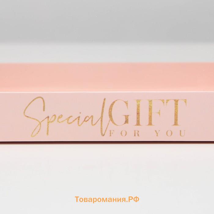 Упаковка кондитерская «Special gift», 22 х 8 х 13,5 см