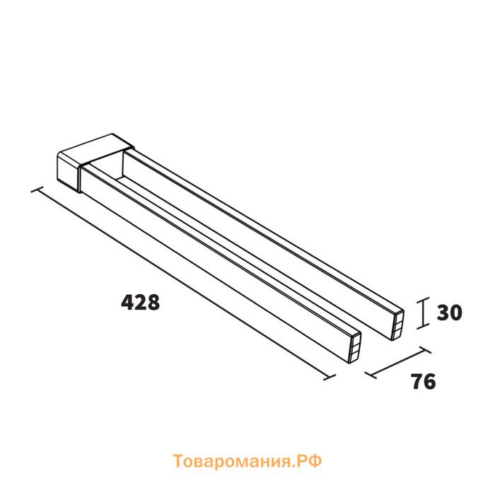 Держатель для полотенца двойной NEX701