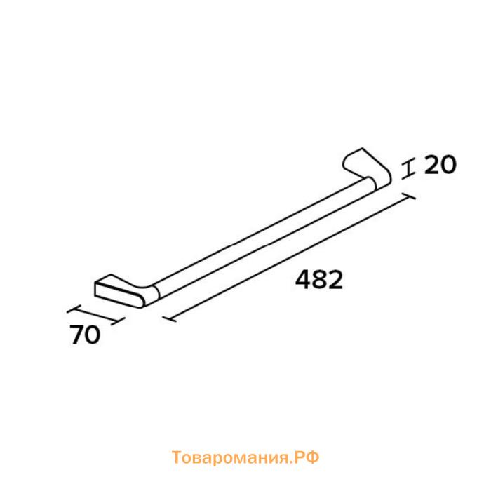 Держатель для полотенца, 45 см CUT210