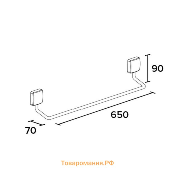 Держатель для полотенца, 60 см NICE220