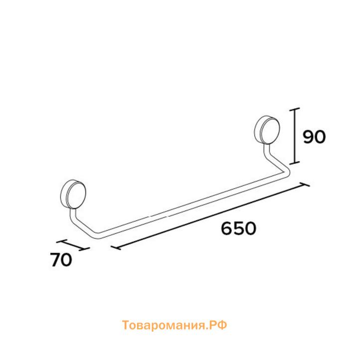 Держатель для полотенца, 60 см SIMPLE220